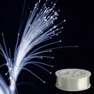 De plástico de fibra óptica (POF) 0,75mm 1,5mm de diámetro de PMMA de luz de fibra para Cable de luz de la decoración