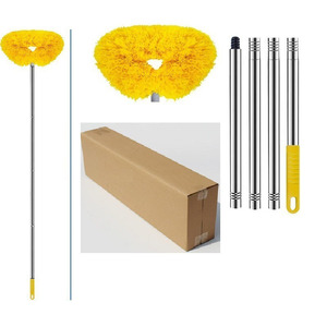 Barra de Extensión Flexible de Microfibra, Cabezal Extraíble Reutilizable, Limpiador de Techos y Muebles, Plumero para Uso en Automóviles - Product Image 4