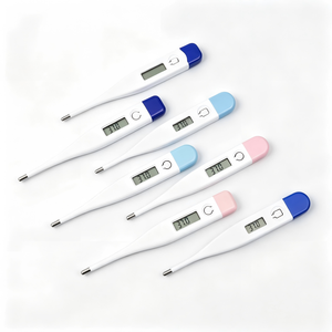 Thermomètre numérique réglable Celsius-Fahrenheit, thermomètre clinique numérique avec une précision de +/-0,2°C pour une utilisation buccale - Product Image 3
