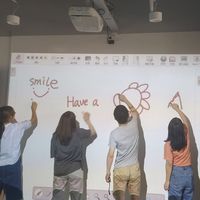 Offre spéciale tableau blanc interactif portable à grand écran de haute précision durable écran tactile intelligent à faible coût écran de Projection tactile