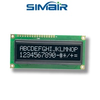عرض رائع 4 خط s0100 80*36 وحدة شاشة wour COB 16*2 LCM Spi لوح Oled شاشة Lcd 16x2