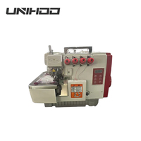 Mesin Jahit Overlock 4 Benang untuk Penggunaan Industri Rumahan, Manual Feed, Kondisi Baru, Flat-Bed Gear Core, Maquina De Coser