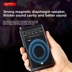 Huayi voce all'ingrosso <span class=keywords><strong>a</strong></span> basso prezzo altoparlante Radio Mini Am Fm Radio portatile più spessa cavità sonora e suono migliore - Product Image 3