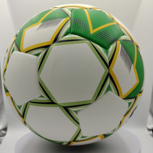 Logo personnalisé durable N° 5 ballons de football d'entraînement intérieur/extérieur adaptés aux matchs, en matériau PU - Product Image 1