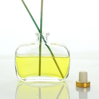 Luxe grand simple 50 ml 100ml 150ml 200ml 250ml 500ml 1000 ml aromathérapie huile essentielle bouteille vide diffuseur de roseaux en verre