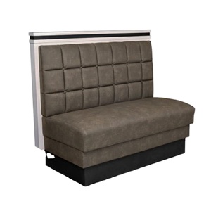 Coussins de banquette de restaurant en cuir, sièges de banquette de restaurant modernes - Product Image 5