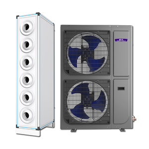 Climatiseur industriel combiné AHU à moteur sans balais, purificateur d'air à refroidissement par évaporation, à économie d'énergie, avec déshumidification et jet d'air à distance - Product Image 2