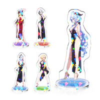 Support de table en acrylique transparent, présentoir en acrylique pour figurines d'anime et de jeux, vente en gros