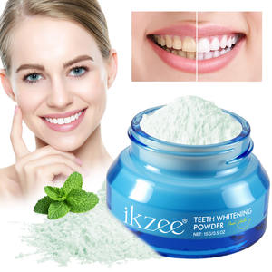 Poudre blanchissante <span class=keywords><strong>pour</strong></span> <span class=keywords><strong>les</strong></span> <span class=keywords><strong>dents</strong></span> IKZEE, vente en gros, végane, nettoyage dentaire, saveur menthe fraîche, éclaircit le sourire - Product Image 2