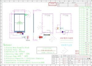 Tùy chỉnh 3.5 inch 480*800 Độ phân giải màng mỏng Transistor <span class=keywords><strong>LCD</strong></span> cảm ứng mô-đun hiển thị st7701sn điều khiển mô-đun hiển thị - Product Image 5