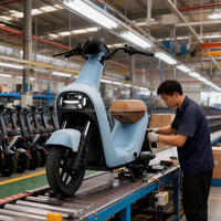 Trottinette électrique à deux roues, moteur de moyeu 48V 400W, batterie lithium étanche, 25 km/h, utilisation en ville