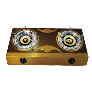 Estufa de <span class=keywords><strong>gas</strong></span> de mesa de doble quemador, panel de acero inoxidable, <span class=keywords><strong>cocina</strong></span> doméstica al aire libre para acampar, gran oferta de China - Product Image 2