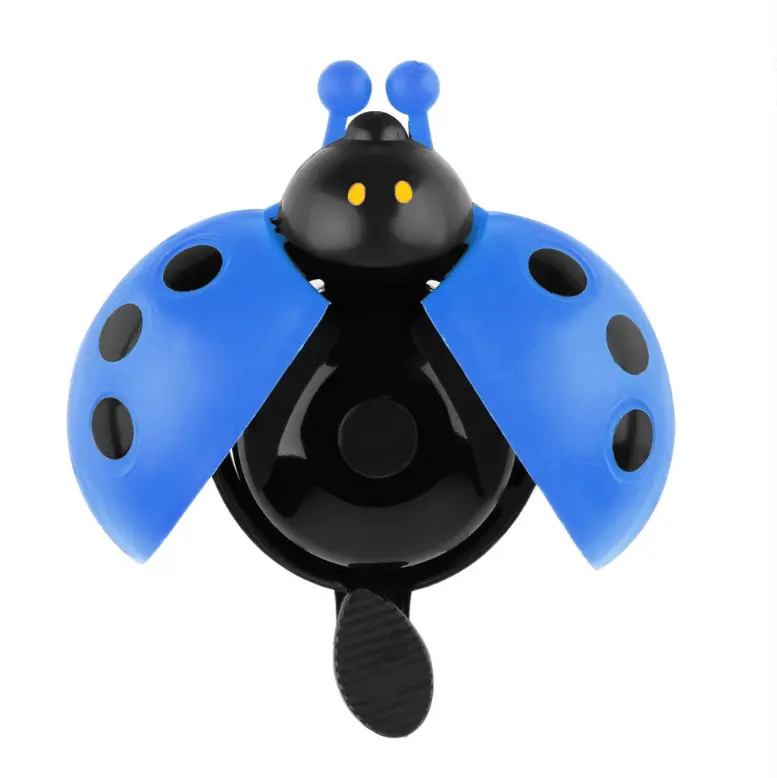 Colorful Cycling Handlebar Horn Bicycle Bell Cartoon Ladybug Bike Bell Horn