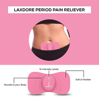 LAXDORE Unité TENS Menstruelle Contre la Douleur, Appareil TENS de Soulagement de la Douleur des Règles pour Femmes, Instrument Anti-Dysménorrhée