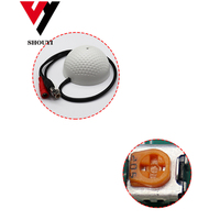 Microphone audio à grande portée, 4 pièces, équipement de ramassage vocal, microphone à trois fils DVR, caméra de sécurité CCTV