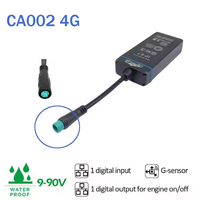 Traceur GPS 4G étanche CA002-4G, sans frais mensuels, dispositif de suivi antivol de véhicule en temps réel, protocole GT06
