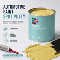 Masilla Automotriz à séchage rapide 4 kilos pour plastique, carrosserie, réparation de tôles, réparation de carrosserie automobile