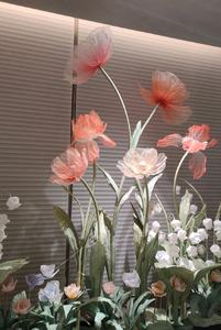 Combinaison de fleurs personnalisées tulipes narcisse pavot pivoine fleurs artificielles géantes pour vitrine d'entreprise décoration de mariage - Product Image 6