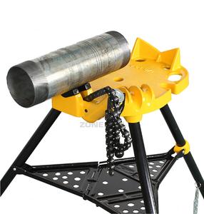 H401 Heavy-Duty của nhãn hiệu chuỗi Vise sức mạnh công nghiệp băng ghế dự bị Vise với hàm mới cho Xây dựng ống kẹp - Product Image 5