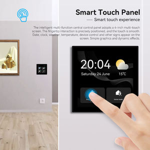 โรงงานขายส่ง Tuya Smart Home Zigbee Gateway จอควบคุมอัจฉริยะขนาด 4 นิ้ว Tuya Smart Central Control Panel  Home Gateway บ้านอัจฉริยะ - Product Image 5