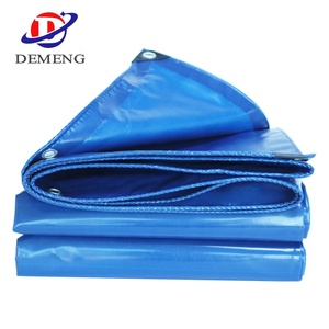 <span class=keywords><strong>Bâche</strong></span> PVC enduite bleue 6x15m, 550/600 g/m², robuste et imperméable, prix usine, pour couverture de camion - Product Image 1