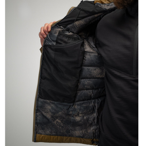 Doudoune thermique personnalisée pour homme, 750FP, <span class=keywords><strong>grande</strong></span> taille, avec capuche, coupe-vent, matelassée, pour la randonnée, en duvet d'oie, pour neige abondante - Product Image 5