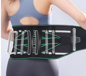 Supporto Lombare Ortopedico Personalizzato <span class=keywords><strong>per</strong></span> Alleviare il Dolore alla <span class=keywords><strong>Schiena</strong></span>, Potente Sostegno Lombare 8X con Cuscinetto 3D - Product Image 4