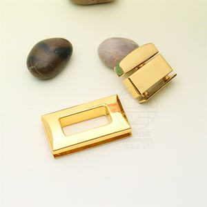 バッグ用金属亜鉛合金ロックハードウェア素敵な品質の翡翠装飾ターンロックファッションプッシュボタンロックバッグ用 - Product Image 3