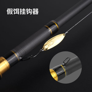 Caña de Pescar Telescópica Lioohue, Acción MH, Fibra de Carbono, Ligera y Resistente, para Pesca de Lubina, Mango Recto, Tipo Pistola - Product Image 4