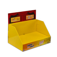 Support en papier pour comptoir PDQ personnalisé recyclable, pliable et portable pour l'affichage sur table de vente au détail