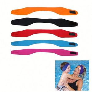 Bandeau de natation antidérapant en néoprène pour enfants et adultes, maximisant la protection, avec bouchons d'oreille inclus (cadeau) - Product Image 1