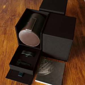 <b>Watch</b> Presentation Box Luxury Leather with Removable Travel Roll and Pull Out Drawer Custom Packaging Wholesale - Product Image 1
