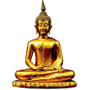 Nieuw Standbeeld Amitabha Boeddha Kunst Sculptuur Polyresin Hindu God Standbeeld Home Decor Indoor