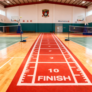 Suelo de gimnasio interior: alfombra de césped sintético PE personalizada de 15mm alfombra de césped <span class=keywords><strong>artificial</strong></span> de alta calidad para gimnasio - Product Image 4