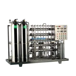 A água do sistema da osmose reversa 500L/H purifica o equipamento Máquina industrial do tratamento água