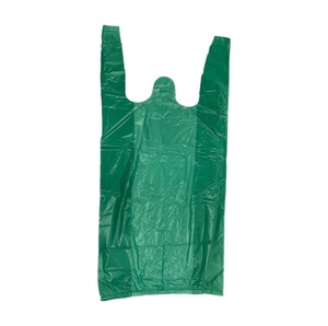 Bolsas de Plástico Ecológicas Biodegradables Personalizadas de Color Verde para Camisetas y Bolsos - Product Image 1