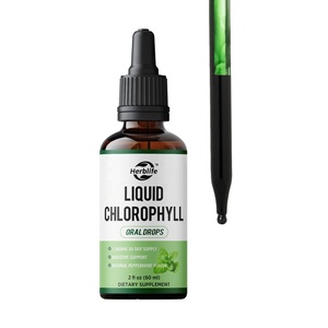 Suplementos Veganos para el Cuidado del Cuerpo, Clorofila Oral en Gotas Líquidas para la Salud de la Piel y la Digestión, Venta Caliente OEM ODM - Product Image 1