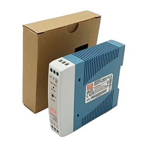 Fuente de Alimentación Industrial Meanwell para Riel DIN, 60W 48V <span class=keywords><strong>MDR</strong></span>, 10W 20W 40W 100W, Fuente de Alimentación Conmutada Original <span class=keywords><strong>Mean</strong></span> <span class=keywords><strong>Well</strong></span>, 5V 12V 15V 24V - Product Image 2