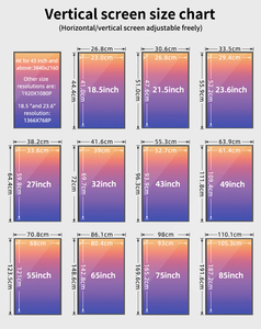 Display LCD HD da 24 Pollici di Alta Qualità per Segnaletica Digitale da Interno, Adatto per <span class=keywords><strong>Video</strong></span> Wall in Ristoranti - Product Image 4
