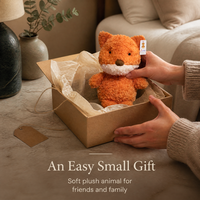 Peluche renard super douce en fourrure courte, 20 cm, rembourrée en coton PP, poupée en fourrure bouclée pour assortiment de vente au détail en boutique de cadeaux