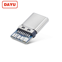 Günstigstes Typ C USB C Stecker Männlich USB 2,0 Jack Solder für Samsung Oppo Vivo Huawei Kabel