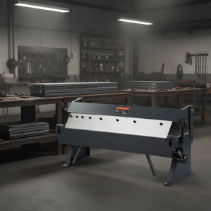 Prensa Plegadora Manual Portátil Vevor de 24 Pulgadas para Chapa Metálica, 5 Dedos Ajustables, 0-130 Grados - Product Image 2