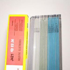 China Soldadoras De Electrodo Vestido 6011 Punto <span class=keywords><strong>Azul</strong></span> AWS E6013 2,5mm 3,2mm Varilla De Electrodo De Soldadura De Bajo Humo - Product Image 4