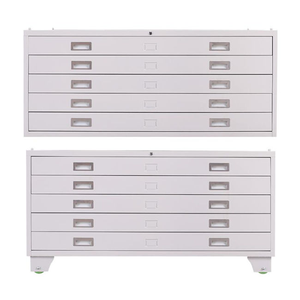 مخطط خزانة ورقي معدني بحجم 5 أدراج ، خزانة لحفظ الملفات ، رسم ملف ورقي فولاذية مخصص - Product Image 6