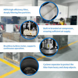 <span class=keywords><strong>Aspirateur</strong></span> industriel à jet pulsé automatique pour l'élimination des débris métalliques/poussière au sol/<span class=keywords><strong>particules</strong></span> fines Séparateur cyclonique - Product Image 3