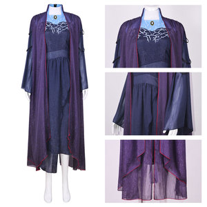Disfraz de Cosplay de Agatha Harkness para Mujer Adulta, Capa Morada, WandaVision, Bruja Escarlata, Mentor, Vestido de Película/TV - Product Image 5