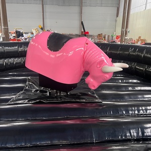 <span class=keywords><strong>Simulador</strong></span> de Toro Mecánico, Castillo Inflable para Adultos, Color Personalizado, PVC Anti-UV, Bomba Eléctrica, Fácil Instalación, Comercial, para Fiestas - Product Image 4
