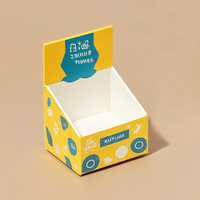 Boîtes de présentation en carton pour comptoir, personnalisées avec logo, prix de gros, carrées, pour chocolat, CDU