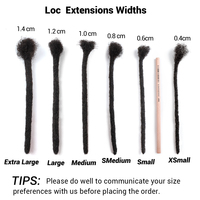 Extensions de Locs Homme Naturels 4-24 Pouces Disponibles – Cheveux Humains, Dreadlocks de Fournisseurs Réputés