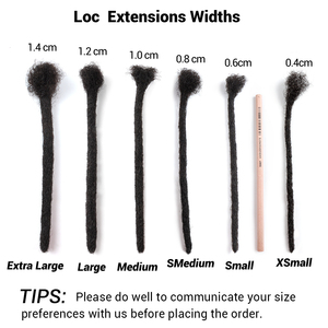 Có uy tín nhà cung cấp dreadlocks Hombre ổ khóa naturels 4-24inch có sẵn loc mở rộng sợ khóa tóc con người tự nhiên tóc ổ khóa - Product Image 4